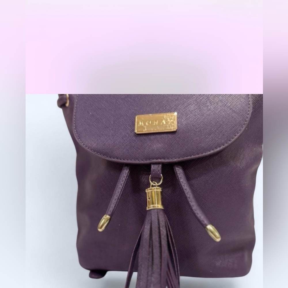 Elegant Purple Backpack by Monat - Picture 3 of 7